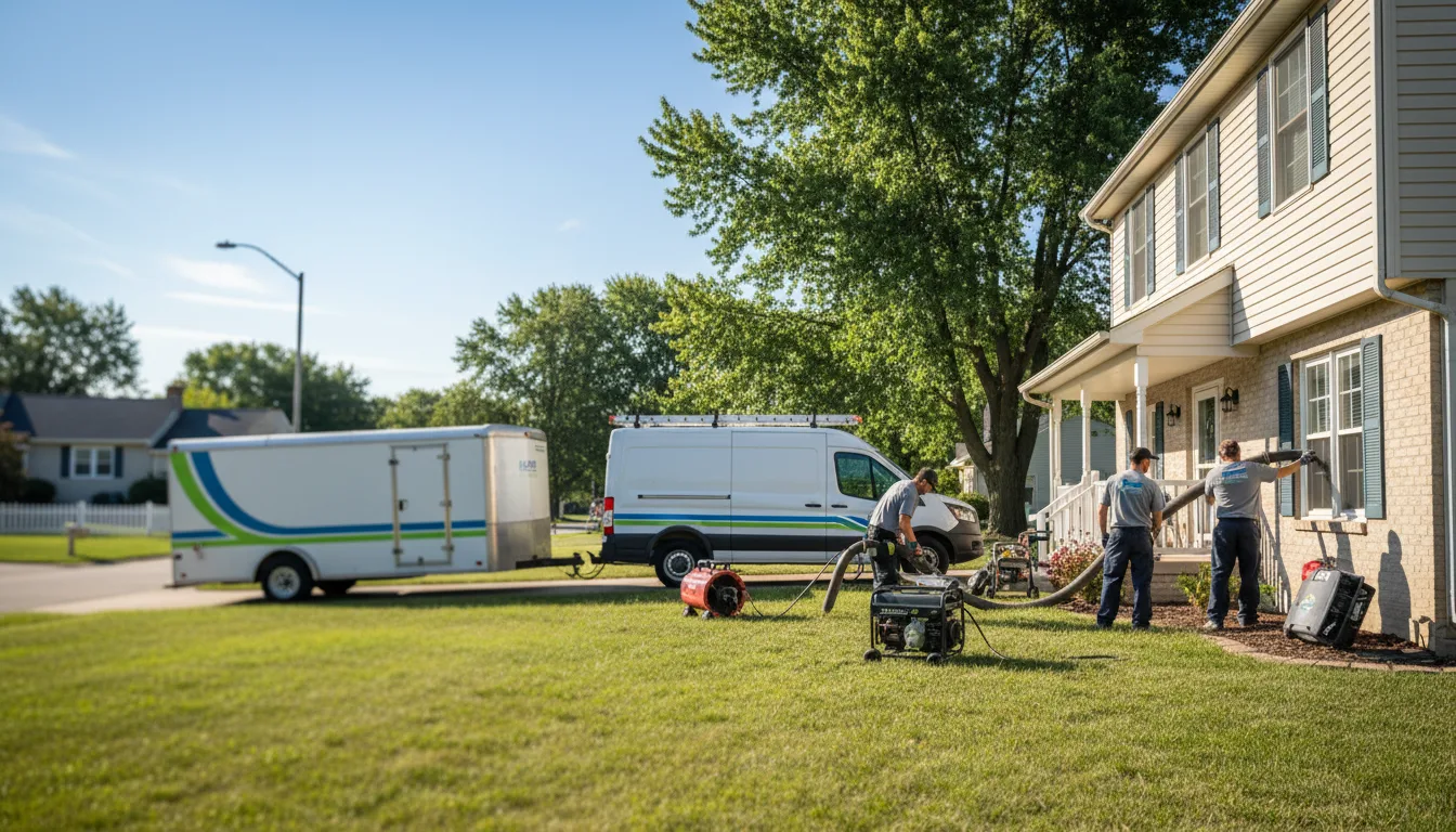 Flooded Basement Restoration And Cleanup With Repair in Ashland, KS near me